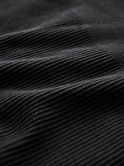 Black Maternity Ribbed Seamless Leggings - Image 8 of 8
