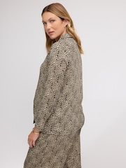 Animal Print Maternity Shirt - Image 3 of 9