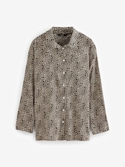 Animal Print Maternity Shirt - Image 7 of 9