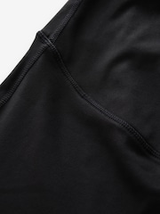 Black Maternity Sports Cycle Shorts - Image 8 of 9