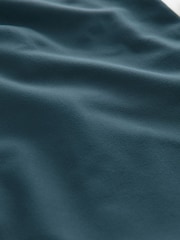 Teal Blue Maternity Sports Cycle Shorts - Image 9 of 9
