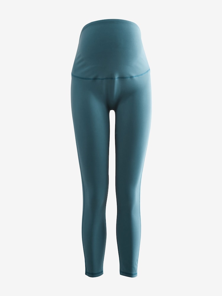 Bleu de sarcelle - Leggings de sport de maternité - Image 6 of 9