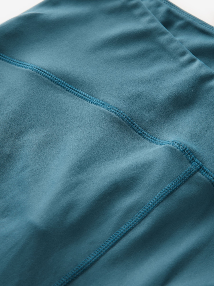 Bleu de sarcelle - Leggings de sport de maternité - Image 8 of 9