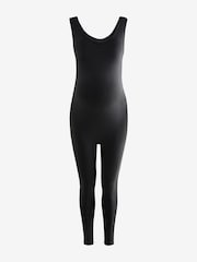 Black Maternity Sports Unitard Leggings - Image 5 of 7