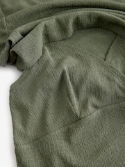 Verde caqui - Maternity Nursing Shelf Dress - Imagen 7 de 7