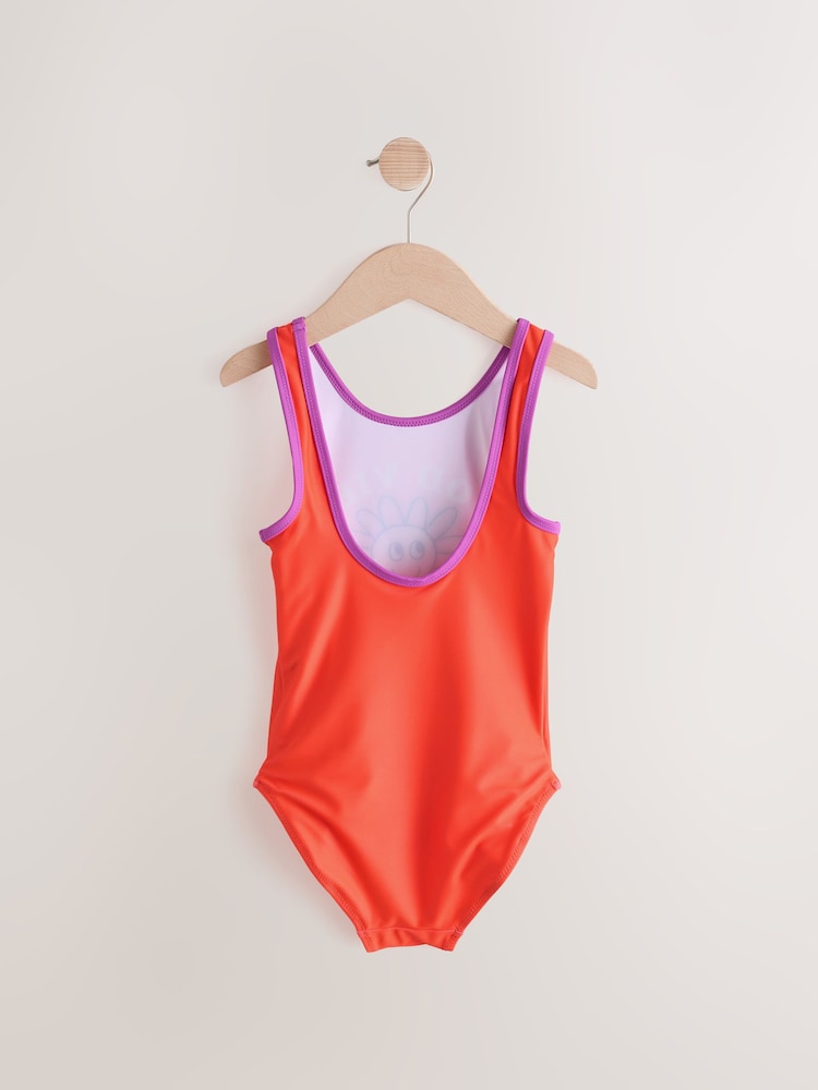 Red Good Vibes Swimsuit (3-16yrs) - Image 5 of 7