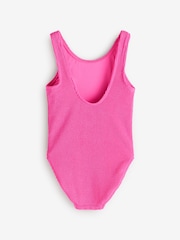 Pink Textured Swimsuit (3-16yrs) - Image 5 of 7