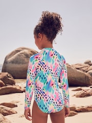 Bright Animal Long Sleeved Swimsuit (3-16yrs) - Image 2 of 7