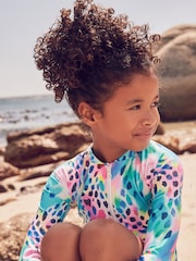 Bright Animal Long Sleeved Swimsuit (3-16yrs) - Image 3 of 7