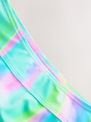 Tie Dye Sunsafe Rash Vest And Shorts Set (3-16yrs) - Image 8 of 9