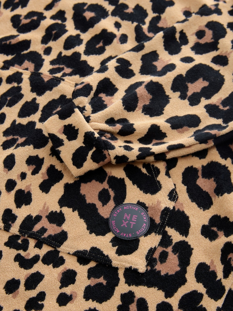 Animal Print Poncho Towel (3-16yrs) - Image 8 of 8 Animal Print Poncho Towel (3-16yrs) - Image 8 of 8