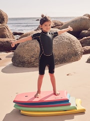 Black 3mm Short Sleeve Neoprene Wetsuit (1-16yrs) - Image 2 of 8