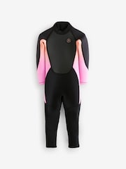 Black 3mm Long Sleeve Neoprene Wetsuit (1-16yrs) - Image 6 of 9