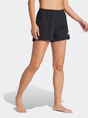 Черный - Пляжные шорты adidas - Изображение 3 из 6
