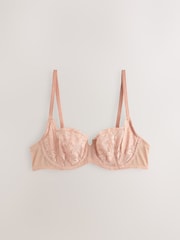 Black/White/Nude Non Pad Lace Balcony Bras 3 Pack - Image 10 of 13
