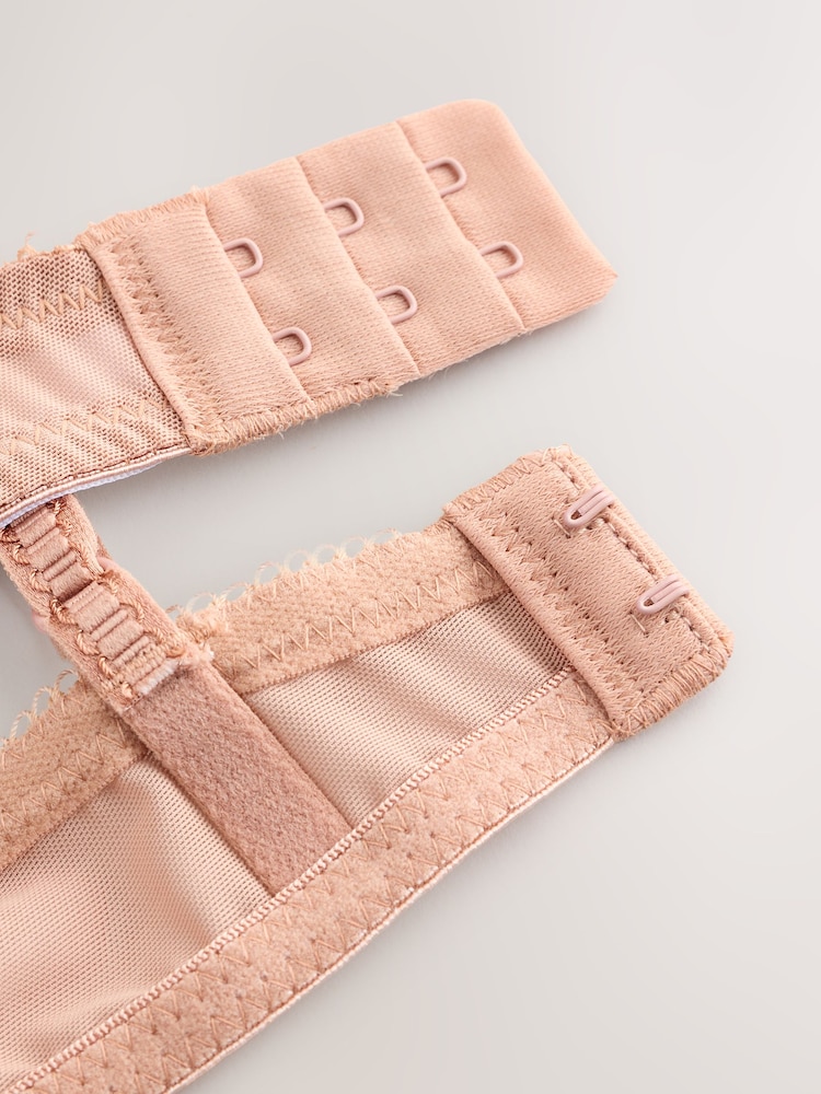 Black/White/Nude Non Pad Balcony Lace Bras 3 Pack - Image 16 of 16 Black/White/Nude Non Pad Balcony Lace Bras 3 Pack - Image 16 of 16