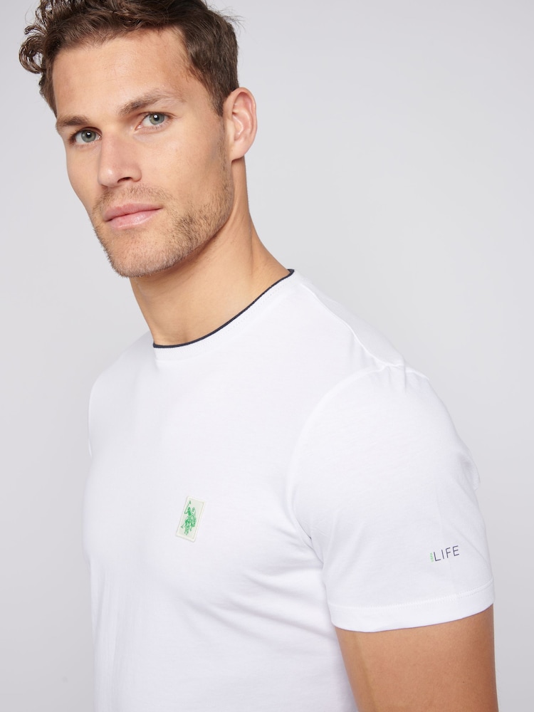 U.S. Polo Assn. White Life DHM Mens T-Shirt - Image 2 of 5