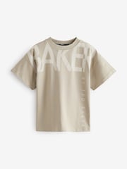 Baker by Ted Baker Graphic Print T-Shirts 3 Pack - Image 2 of 8