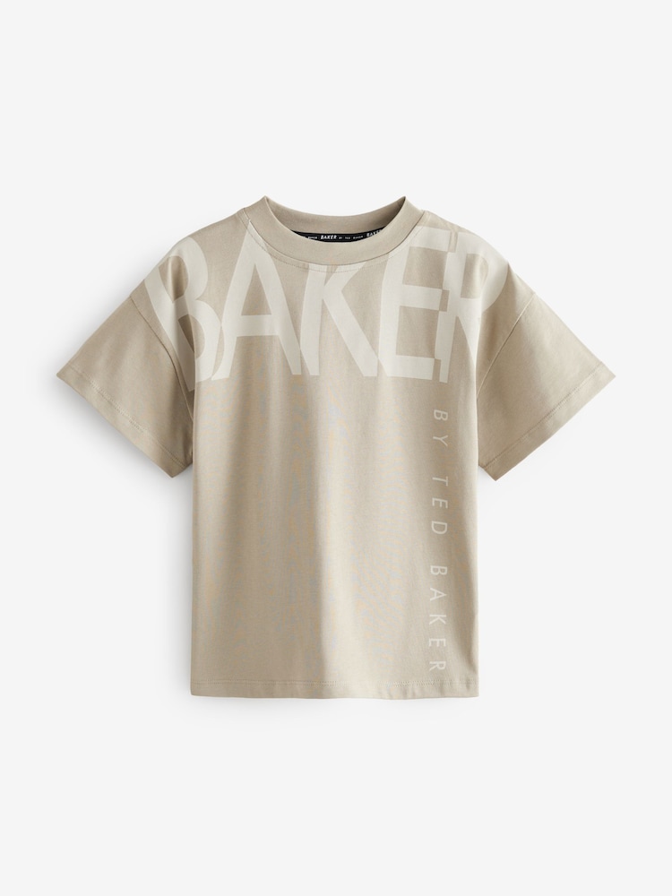 Baker by Ted Baker Graphic Print T-Shirts 3 Pack - Image 2 of 8