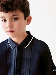 Baker by Ted Baker Textured Polo Shirt - Image 1 of 7