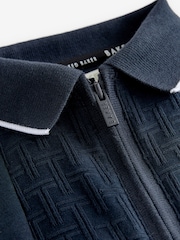 Baker by Ted Baker Textured Polo Shirt - Image 5 of 7