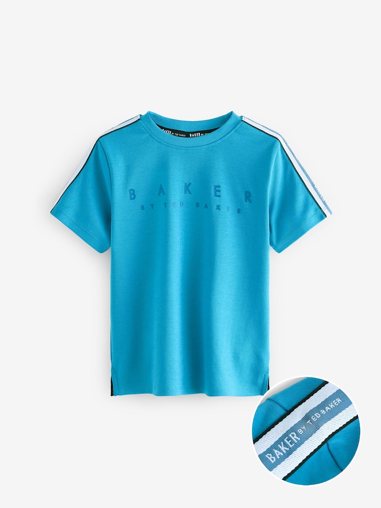 Baker by Ted Baker Blue Tape T-Shirt - Image 1 of 5