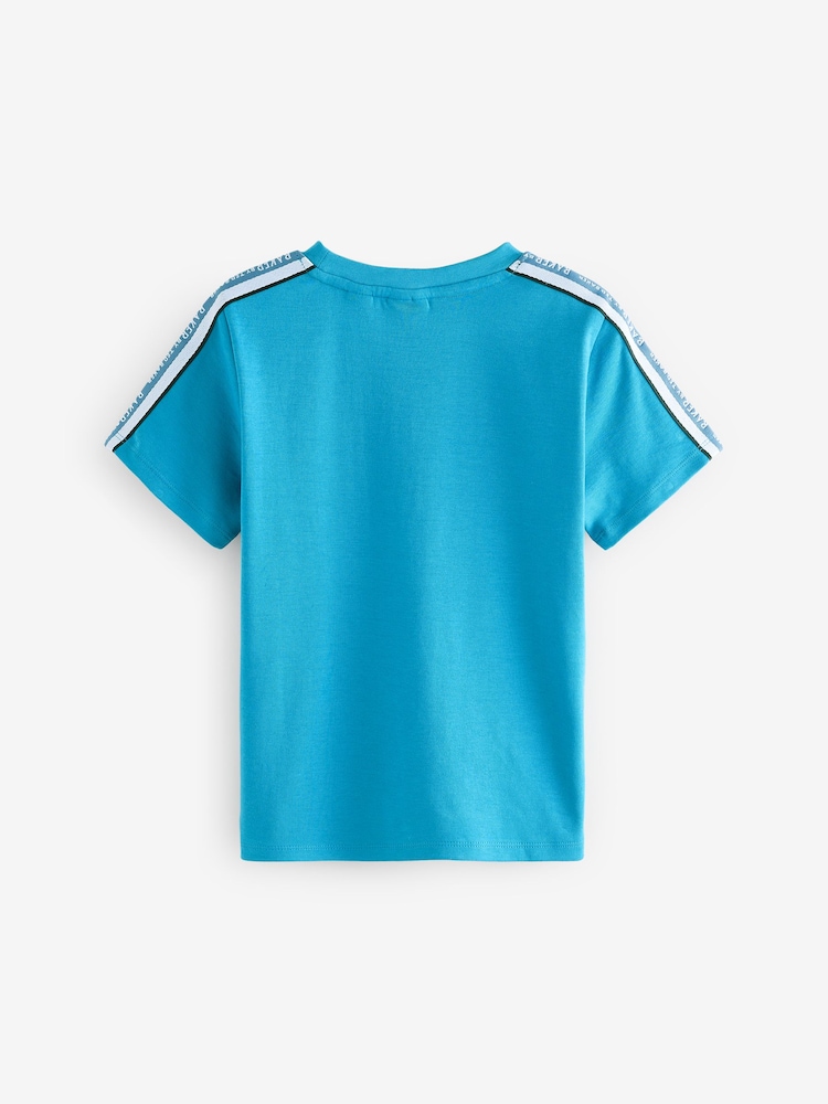 Baker by Ted Baker Blue Tape T-Shirt - Image 2 of 5 Baker by Ted Baker Blue Tape T-Shirt - Image 2 of 5