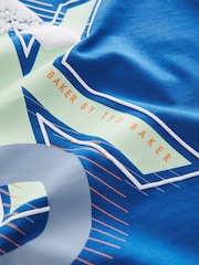 Baker by Ted Baker Graphic 100% Cotton T-Shirt - Image 3 of 4