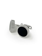 Savile Row Company Black Semi Precious Stone Cufflinks - Image 1 of 2