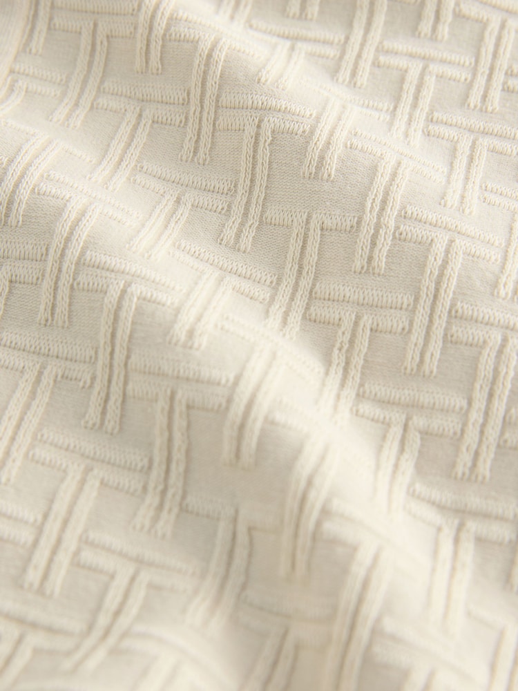 Piatră - Tricou polo texturat Baker by Ted Baker - Image 6 of 7