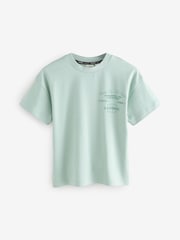 Baker by Ted Baker Blue Graphic T-Shirt - Image 4 of 8