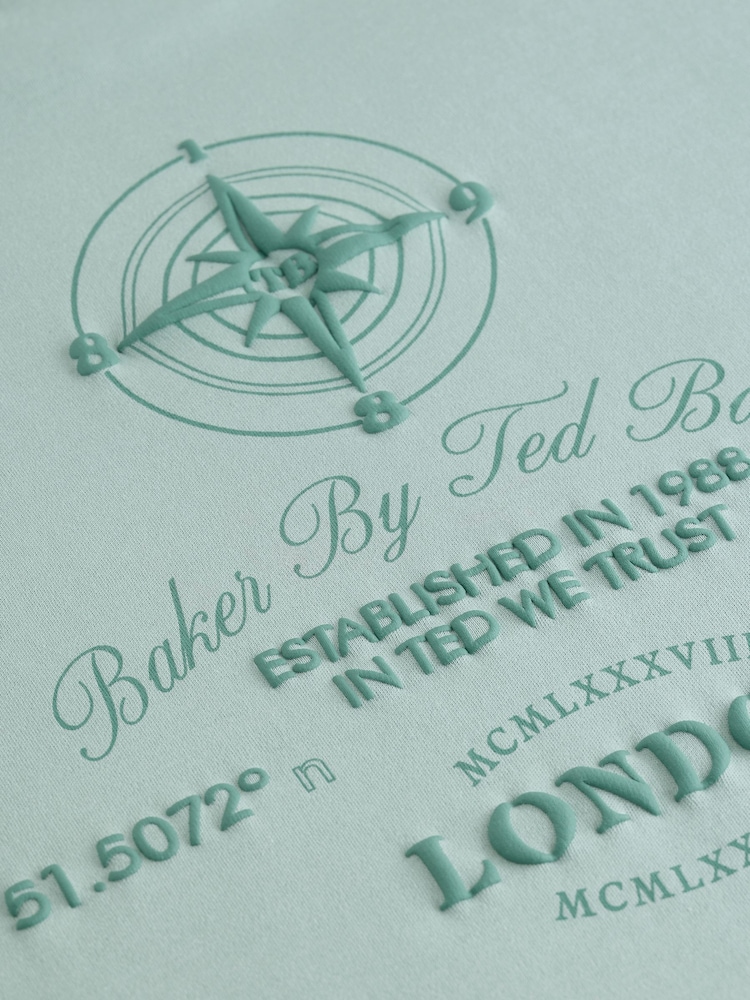 تيشيرت أزرق رسم من Baker by Ted Baker - صورة 8 من 8 تيشيرت أزرق رسم من Baker by Ted Baker - صورة 8 من 8