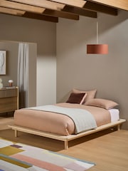 MADE.COM Natural Pine Kano Platform Bed - Image 1 of 5