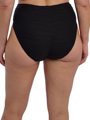 Fantasie Black High Waist Beach Waves Bikini Bottoms - Image 2 of 4