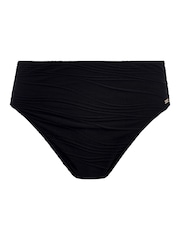 Fantasie Black High Waist Beach Waves Bikini Bottoms - Image 4 of 4