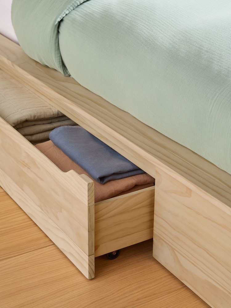 MADE.COM Light Natural Kano Storage Bed - Image 2 of 5