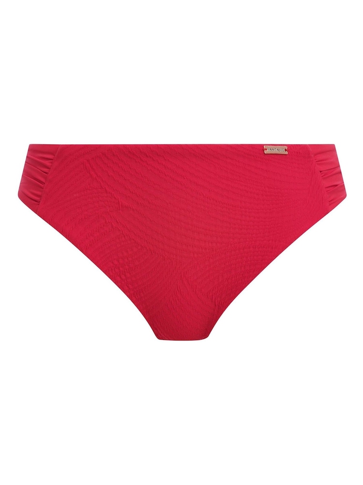 Fantasie Red Mid Waist Ottawa Bikini Bottoms - Image 7 of 7