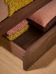 MADE.COM Dark Brown Meiko Platform Bed - Image 2 of 5