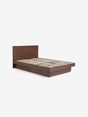 MADE.COM Dark Brown Meiko Platform Bed - Image 4 of 5