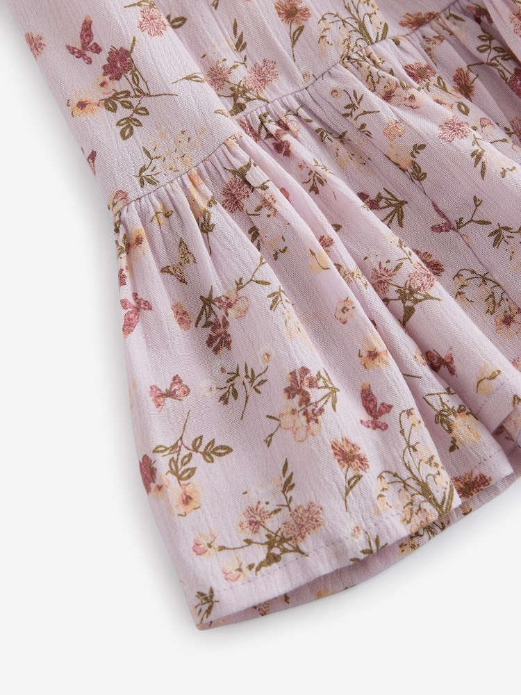 Flieder/Violett geblümt - Sommerkleid mit Puffärmeln (3–16Jahre) - Bild 8 von 8 Flieder/Violett geblümt - Sommerkleid mit Puffärmeln (3–16Jahre) - Bild 8 von 8