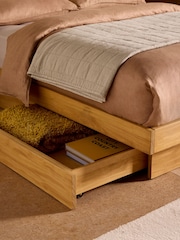 MADE.COM Natural Pine Meiko Platform Bed - Image 4 of 7