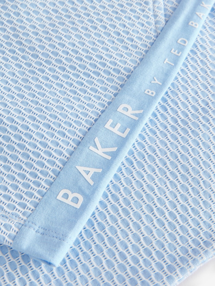 أزرق - طقم من شورت وقميص بولو من Baker By Ted Baker by Ted Baker - صورة 11 من 11