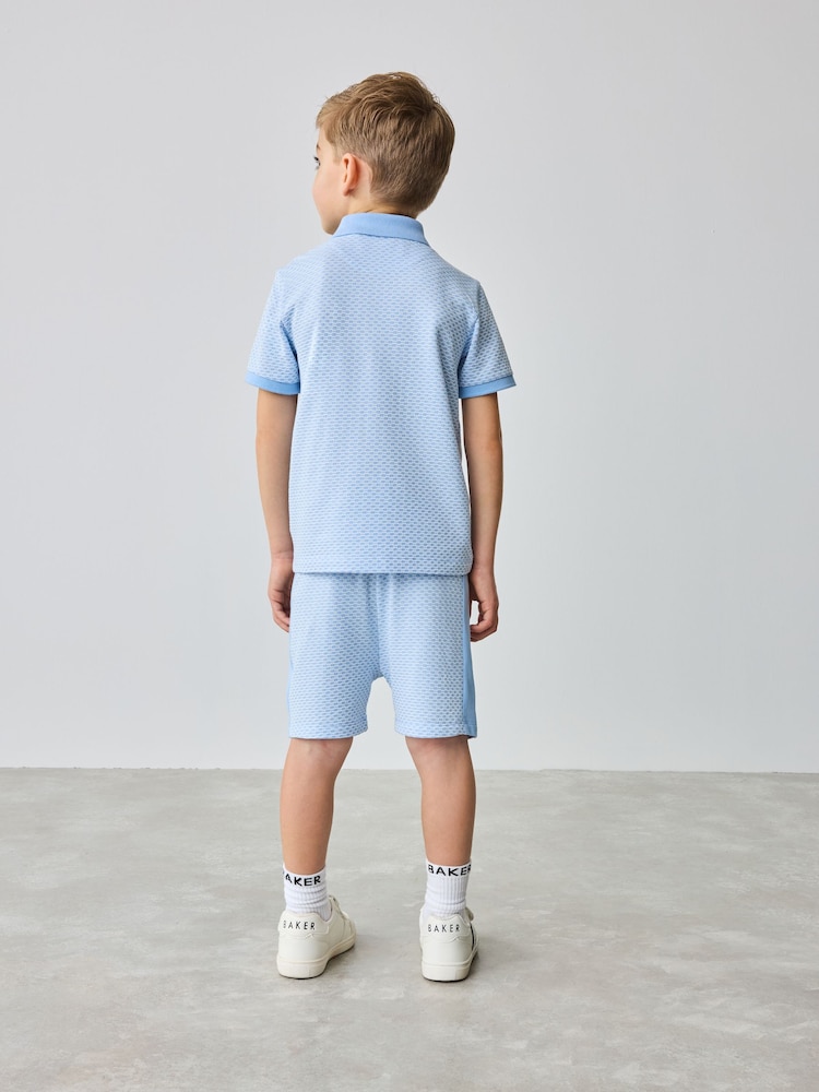 modra - Baker by Ted Baker Komplet polo majice in kratkih hlač - Slika 2 iz 11 modra - Baker by Ted Baker Komplet polo majice in kratkih hlač - Slika 2 iz 11