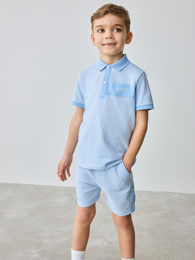 Baker by Ted Baker Polo Shirt And Shorts Set - Image 3 of 11