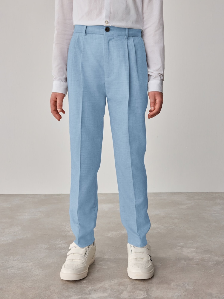 Srednje modra - Hlače obleke Baker by Ted Baker - Slika 1 iz 10 Srednje modra - Hlače obleke Baker by Ted Baker - Slika 1 iz 10
