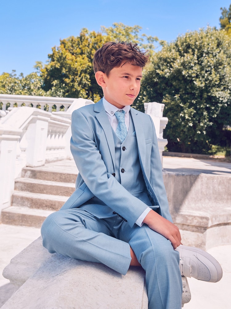 Srednje modra - Hlače obleke Baker by Ted Baker - Slika 2 iz 10 Srednje modra - Hlače obleke Baker by Ted Baker - Slika 2 iz 10