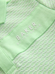 أخضر ليموني - طقم من شورت وقميص بولو من Baker By Ted Baker by Ted Baker - صورة 11 من 12