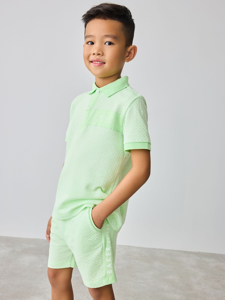 Baker by Ted Baker Polo Shirt And Shorts Set - Image 4 of 12