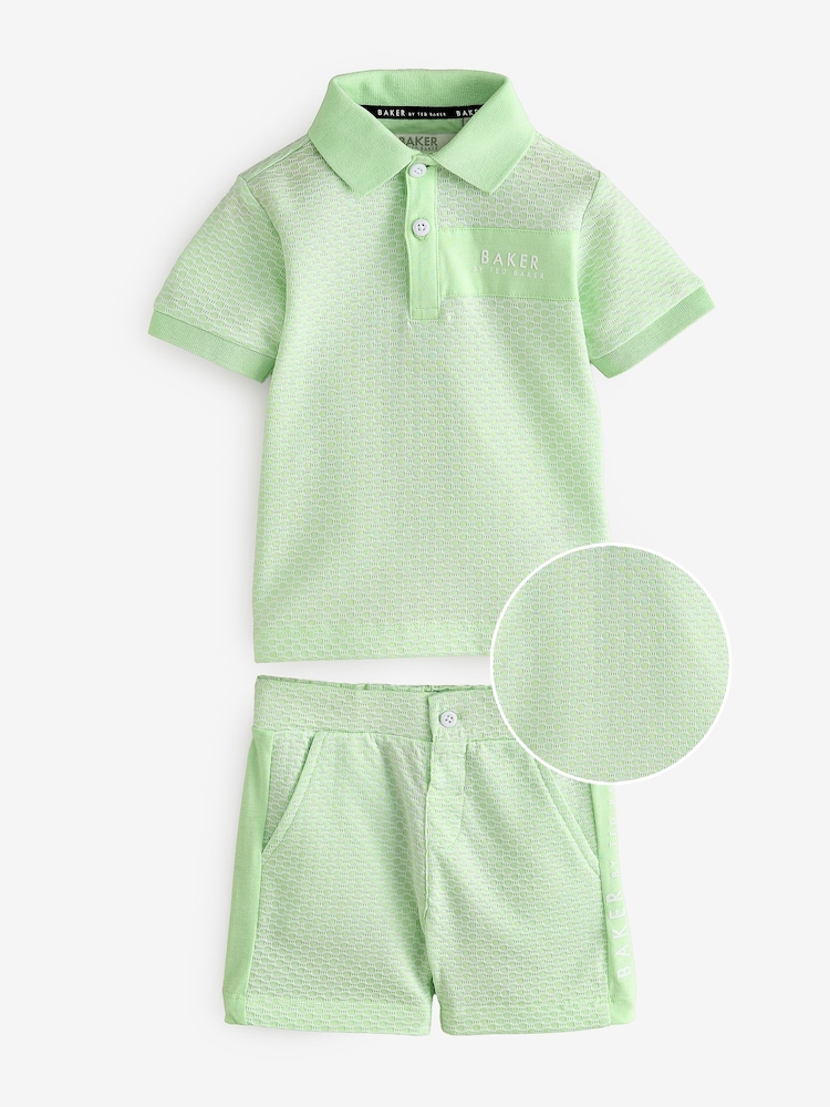Baker by Ted Baker Polo Shirt And Shorts Set - Image 7 of 12