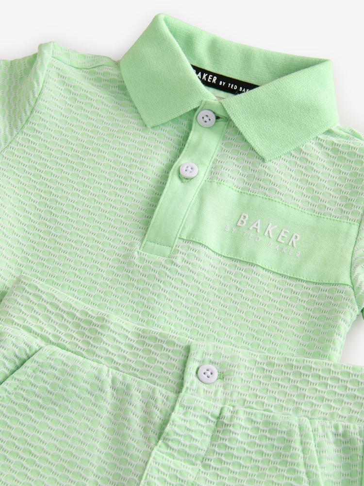 Baker by Ted Baker Polo Shirt And Shorts Set - Image 9 of 12